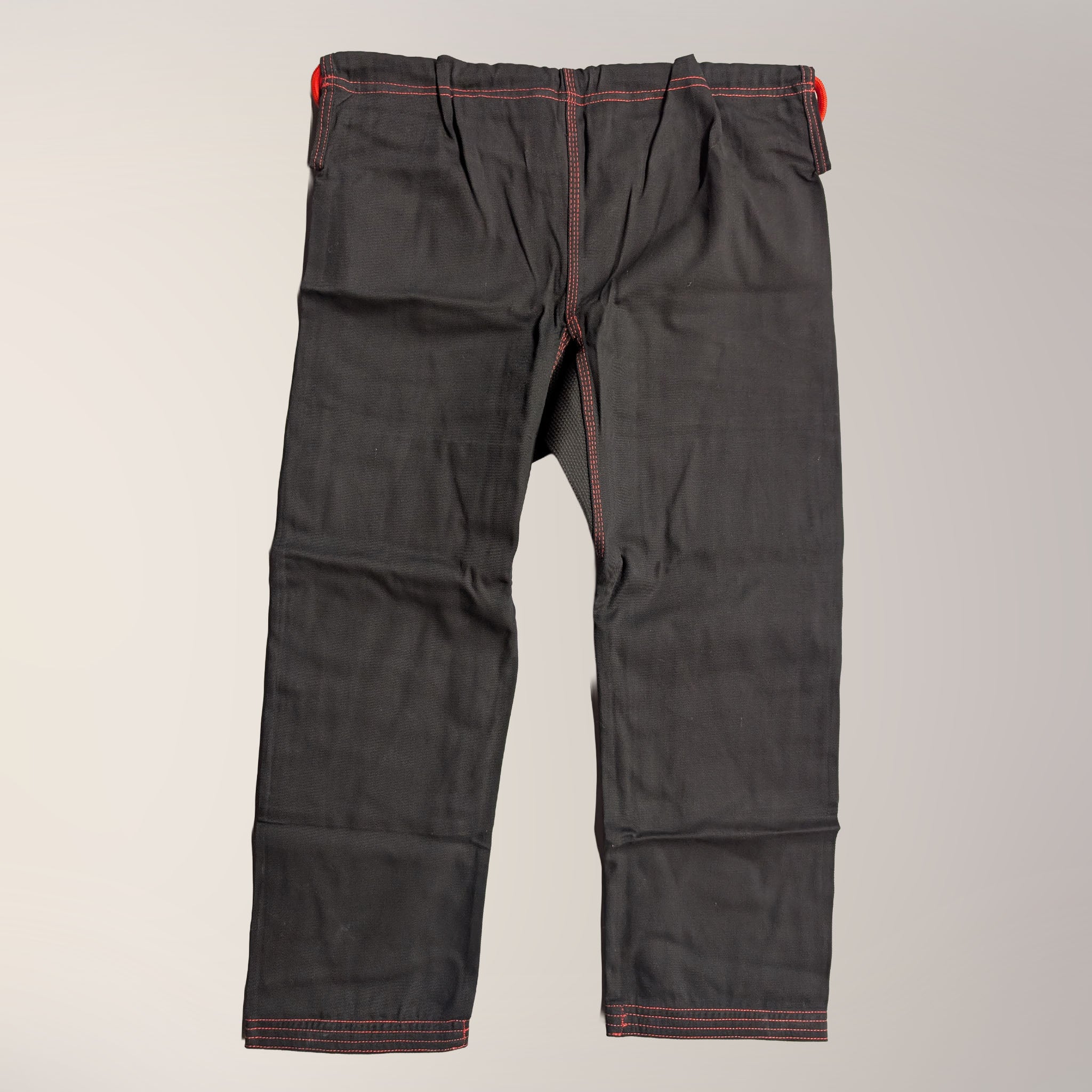 Kumite - Black BJJ Gi Pants with Gold Dragon - The Fight Hub